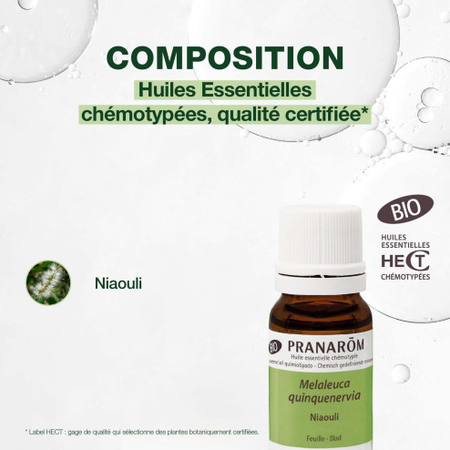 Huile essentielle Niaouli Bio