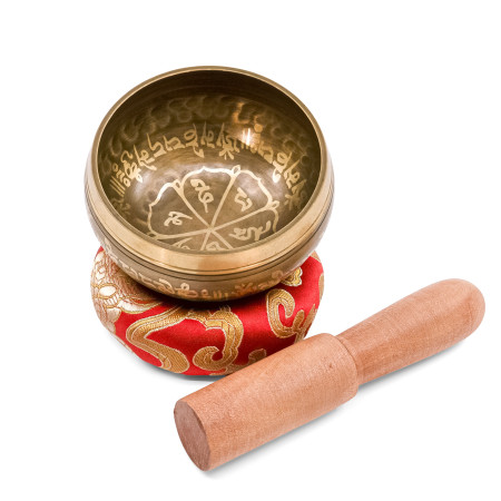 Bol chantant 80 mm OM avec coussin et baguette