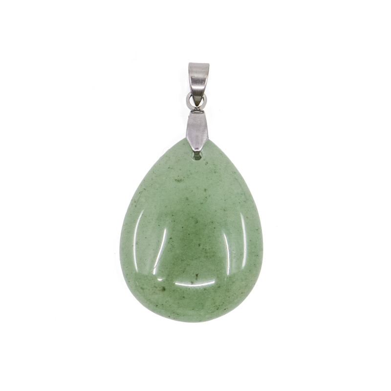 Pendentif goutte en aventurine qualité extra