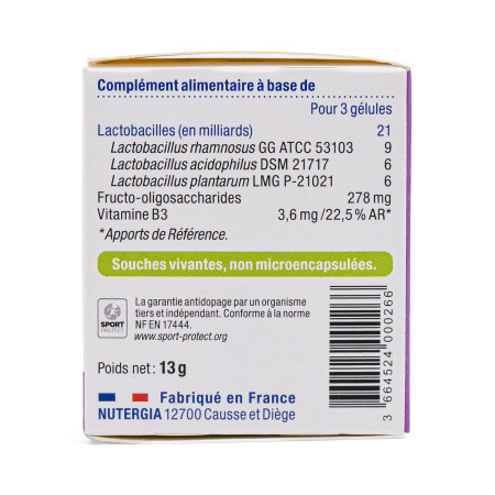 Gélules Ergyphilus ATB - Probiotiques