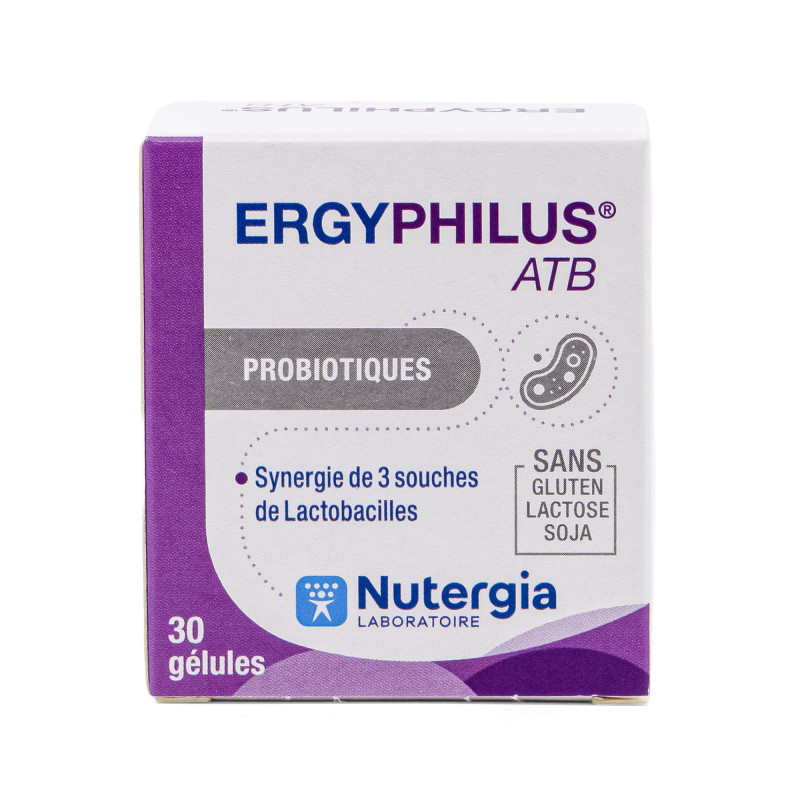 Gélules Ergyphilus ATB - Probiotiques