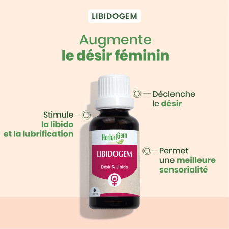 Complexe Gemmothérapie Libidogem bio - Désir & Libido