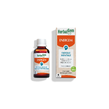 Complexe Gemmothérapie Energem bio - Surcharge mentale