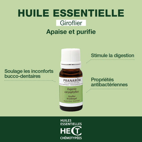 Huile essentielle Giroflier