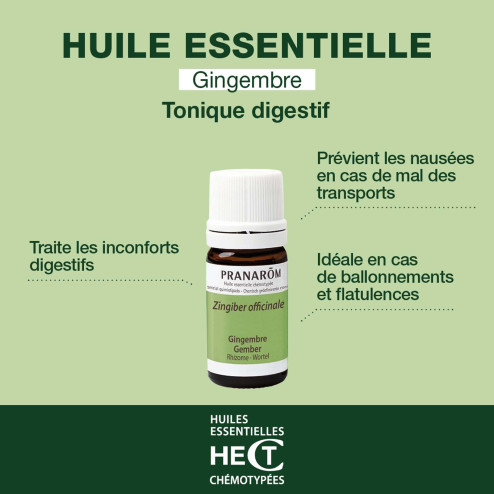 Huile essentielle Gingembre
