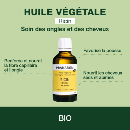 Huile végétale Ricin BIO