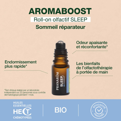 Roll-on Sommeil Bio Aromaboost Sleep