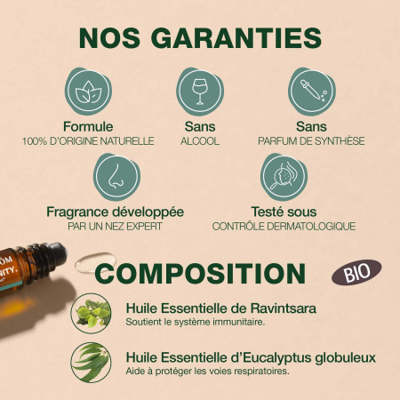 Roll-on Immunité Bio Aromaboost Immunity
