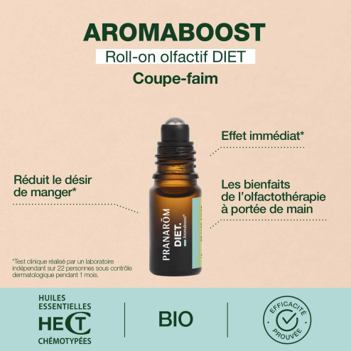 Roll-on Coupe Faim Bio Aromaboost Diet