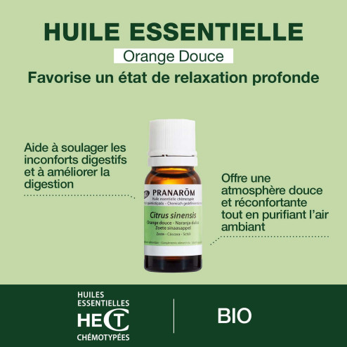 Huile essentielle Orange douce Bio
