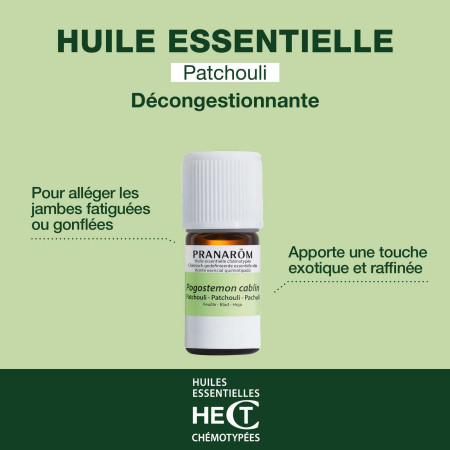 Huile essentielle Patchouli