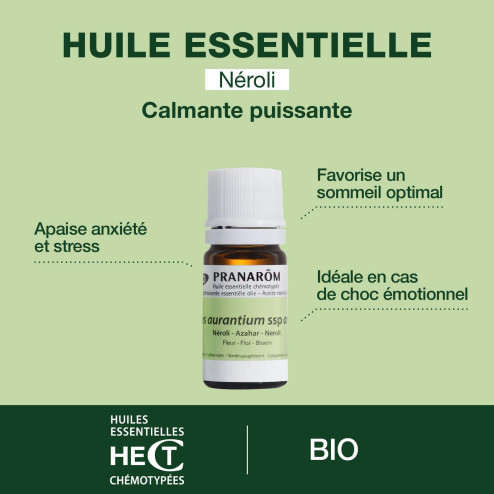 Huile essentielle Néroli Bio