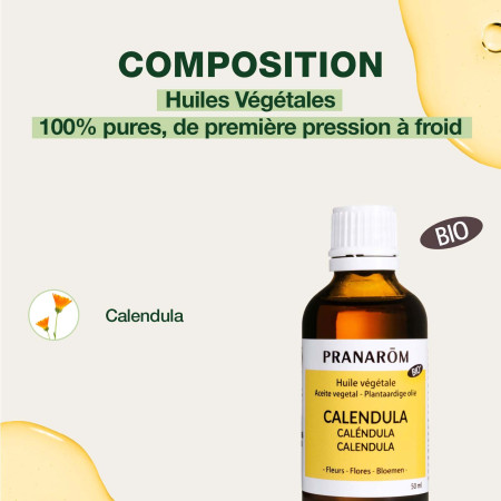 Huile végétale Calendula BIO