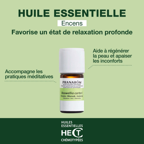 Huile essentielle Encens ou oliban