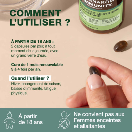 Capsules Immunity Aromaboost