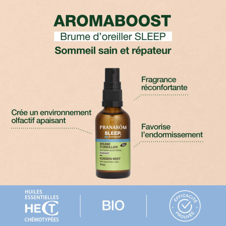 Brume d'oreiller Sleep Aromaboost