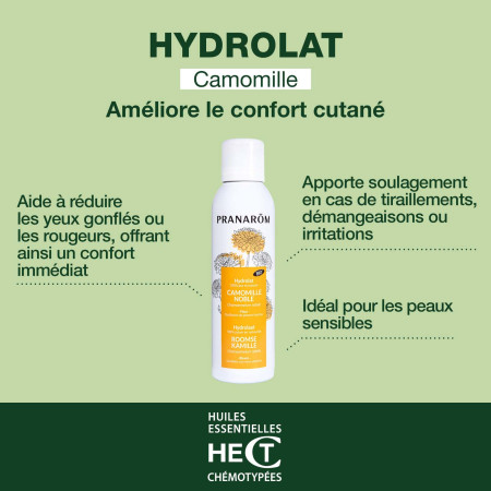 Hydrolat Camomille Noble Bio