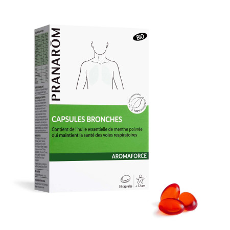 Aromaforce Capsules bronches bio