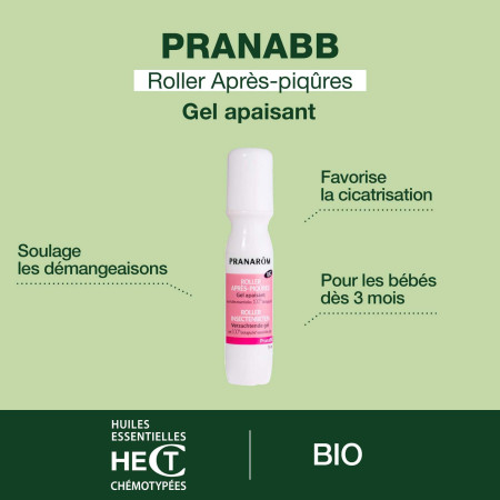 Roller après Piqûres bio PranaBB