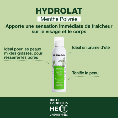 Hydrolat Menthe Poivrée bio
