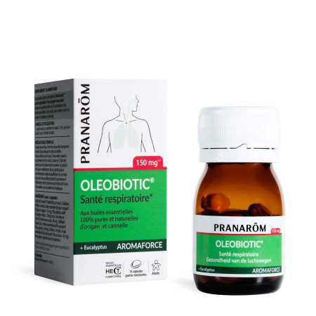 Capsules Oleobiotic Santé respiratoire Aromaforce