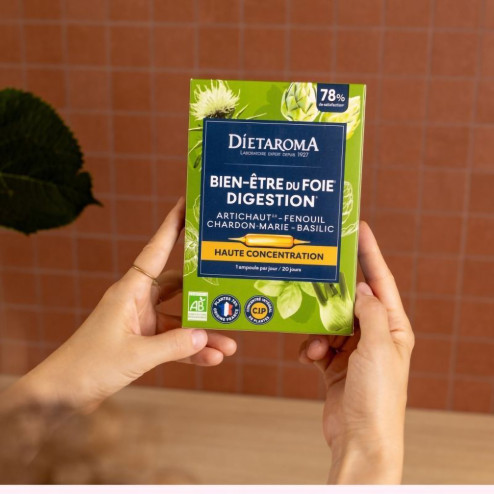 Ampoules Bien-être du foie & digestion Bio