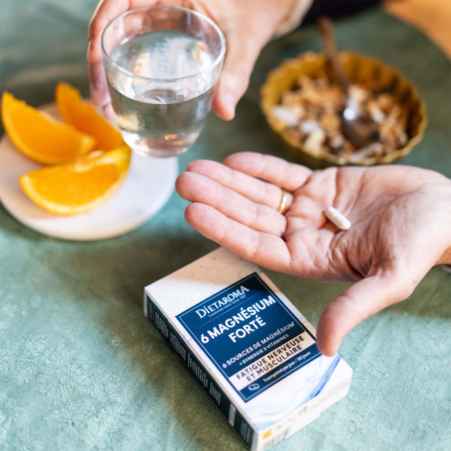 Comprimés 6 Magnésium Forté - Fatigue nerveuse et musculaire