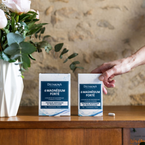 Comprimés 6 Magnésium Forté - Fatigue nerveuse et musculaire