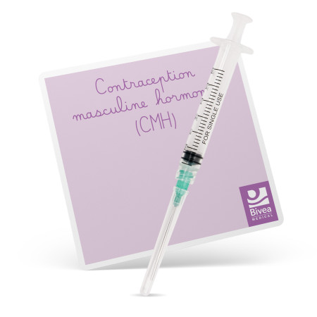 Contraception masculine hormonale de démonstration