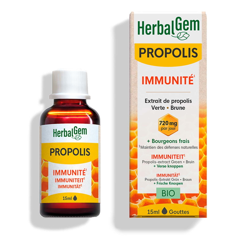 Gouttes Propolis immunité Bio