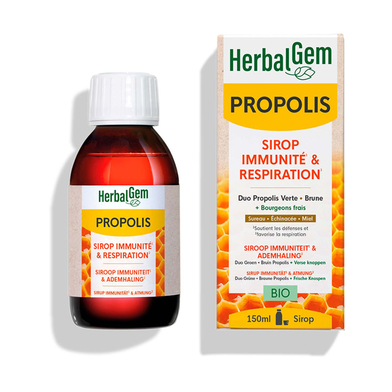 Sirop Propolis Bio - Immunité & Respiration