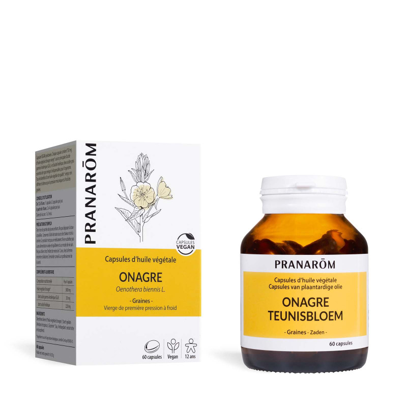Capsules Huile Végétale Onagre