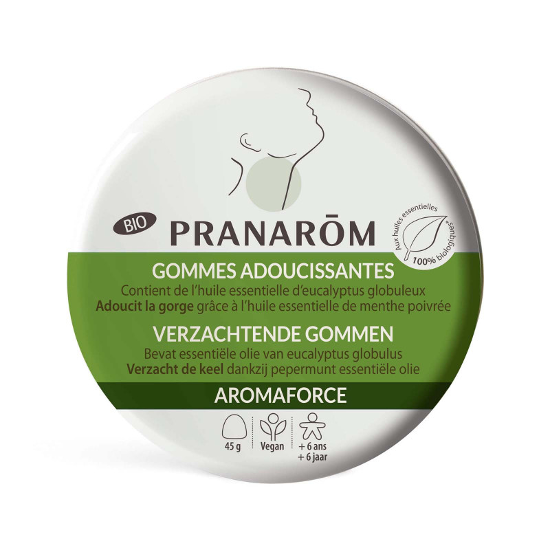 Gommes adoucissantes Eucalyptus globuleux Aromaforce