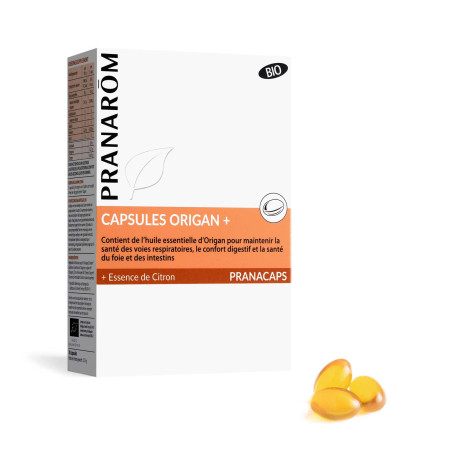 Capsules à l'Origan + bio