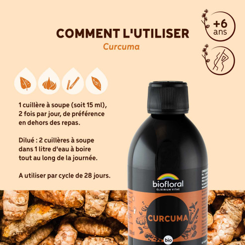Complément alimentaire Curcuma Bio