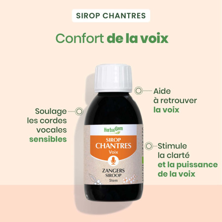 Sirop des chantres bio