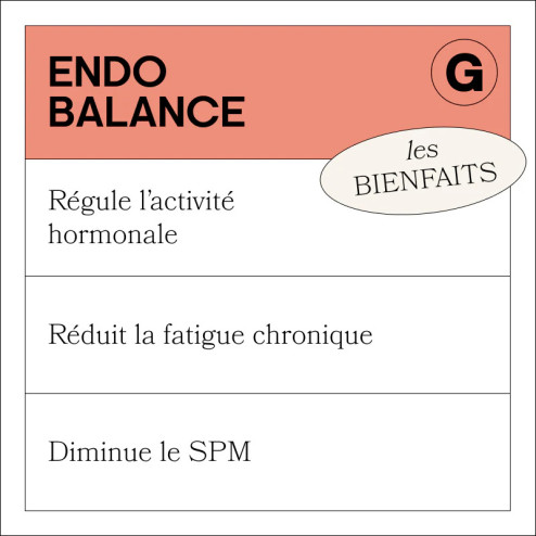 Endobalance - Activité hormonale & Réduction de la fatigue