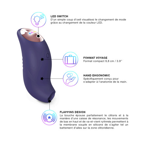 Stimulateur clitoridien Believer