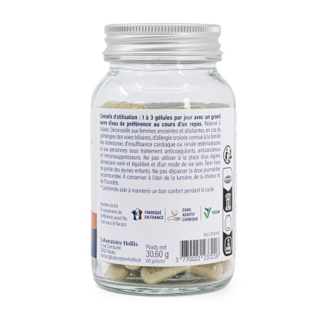 Complément alimentaire Règles Hollis