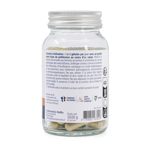 Complément alimentaire Règles Hollis