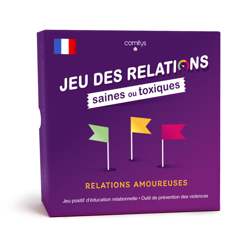 Jeu des relations amoureuses saines ou toxiques Comitys