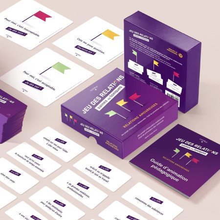 Jeu des relations amoureuses saines ou toxiques Comitys