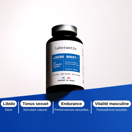 Complément alimentaire Libido boost homme