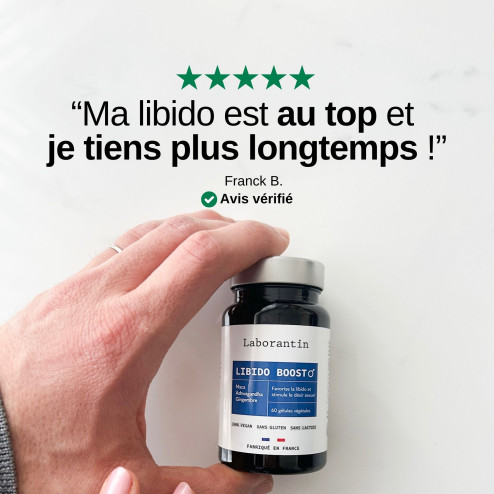 Complément alimentaire Libido boost homme