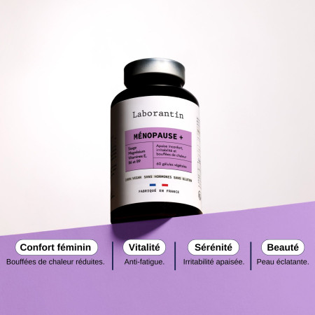 Complément alimentaire Ménopause +