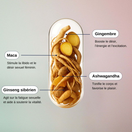 Complément alimentaire Libido boost femme