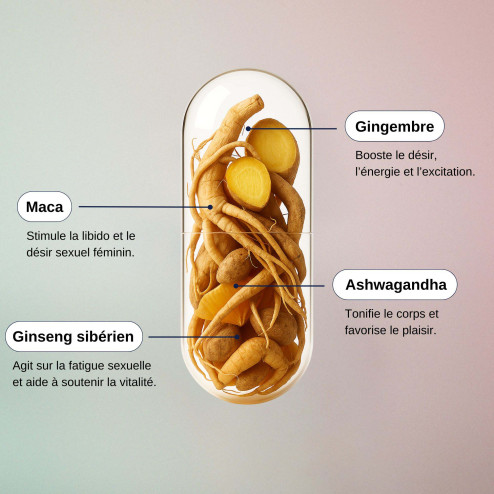 Complément alimentaire Libido boost femme