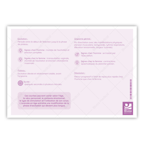 explications courbes de l'excitation génitale