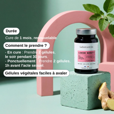 Complément alimentaire Libido boost femme