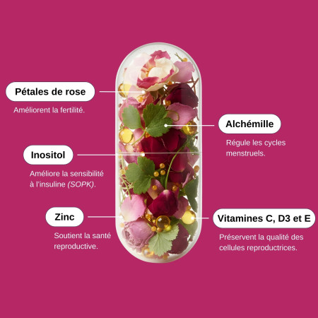 Complément alimentaire Nutri fertilité femme